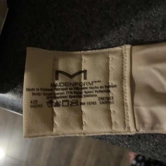 Maidenform “One Fab Fit” Demi T-shirt underwire bra convertible straps size 42 D - Picture 2 of 5